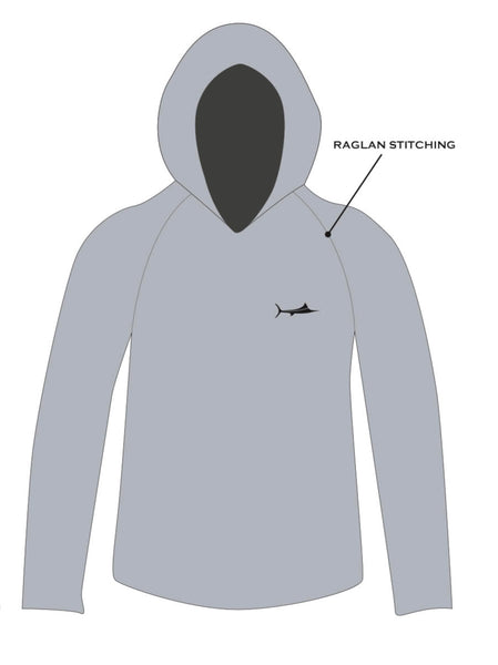 Lay Day Hooded Long Sleeve - GREY